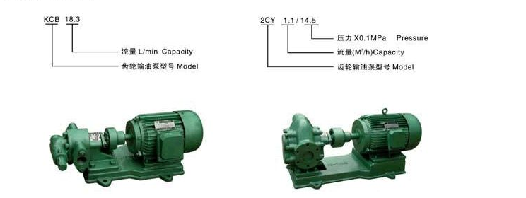齒輪油泵-2CY-1.1/1.45 